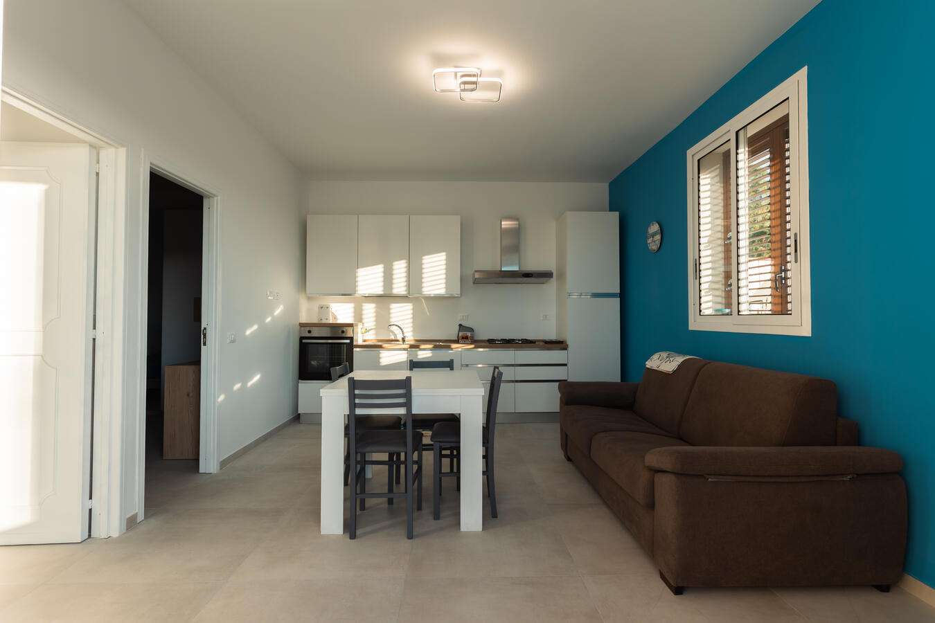 Cucina / Soggiorno - La Dimora Blu Cucina / Soggiorno - La Dimora Blu